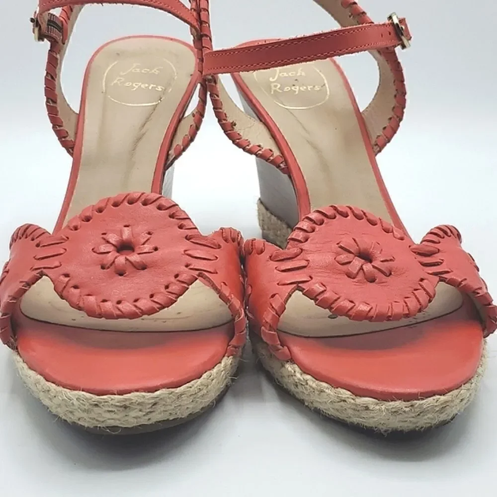 Jack Rogers Women's Clare Rope Wedge Sandal
